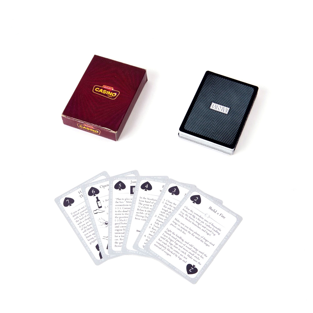 Traditional Poker Size Playing Cards 
