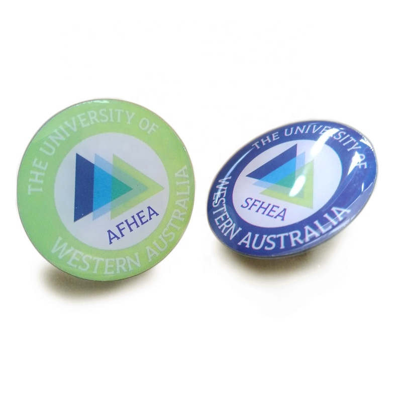 Full Colour Epoxy Dome Pin Badges